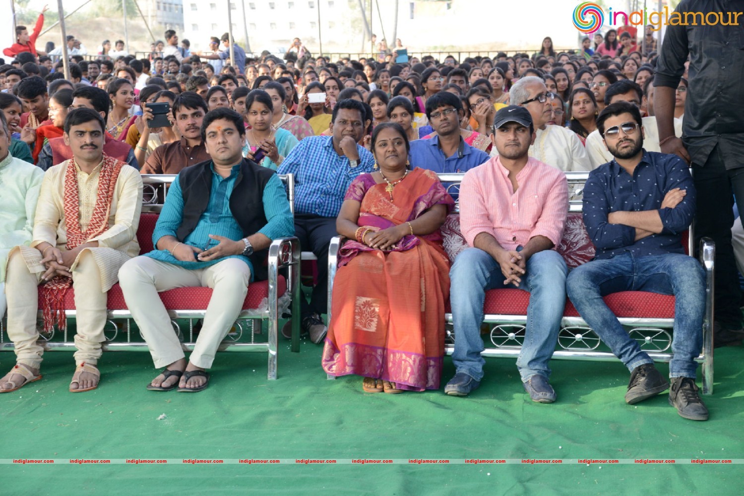 Express Raja Team At Arrora Enginering College in Ghatkesar Event hd photo
