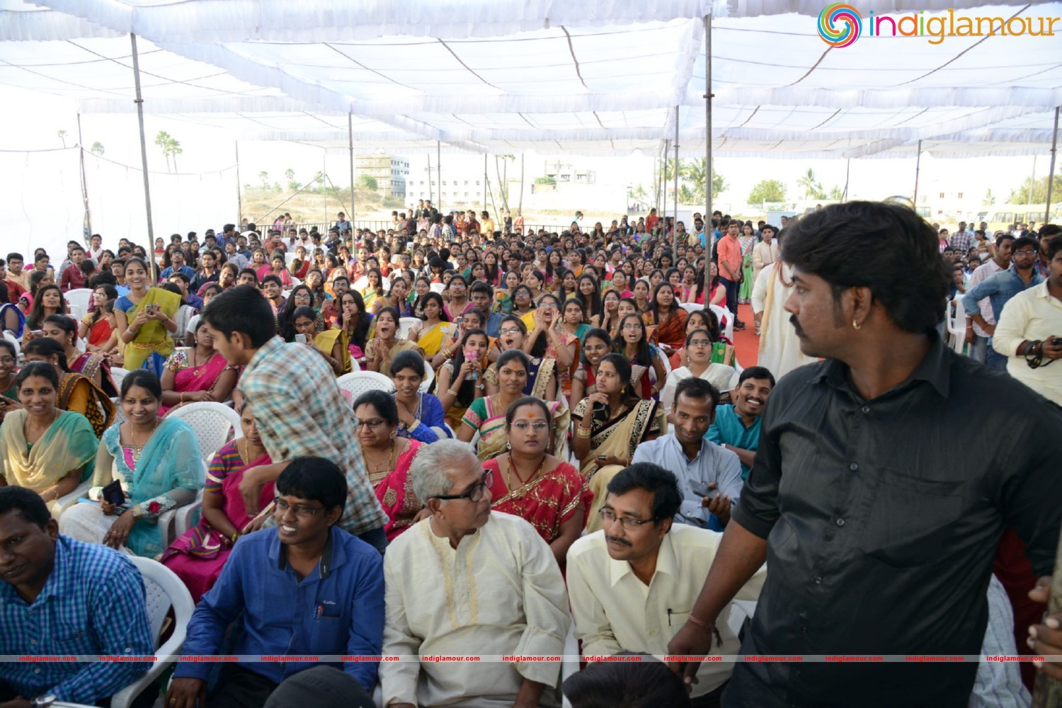 Express Raja Team At Arrora Enginering College in Ghatkesar Event hd photo