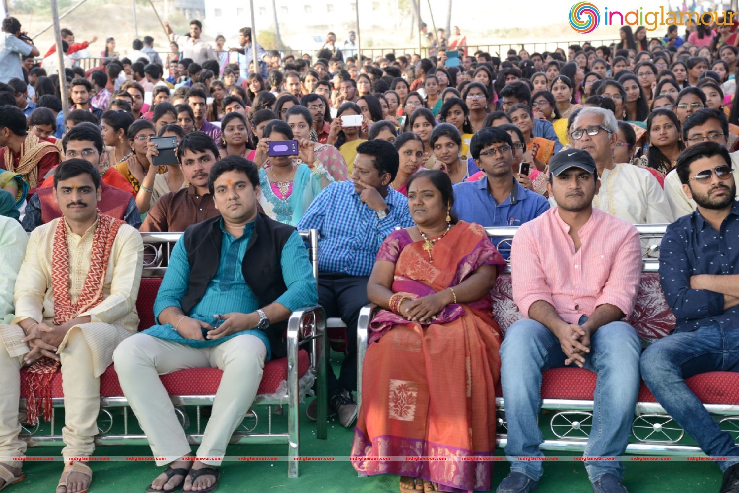 Express Raja Team At Arrora Enginering College in Ghatkesar Event hd photo
