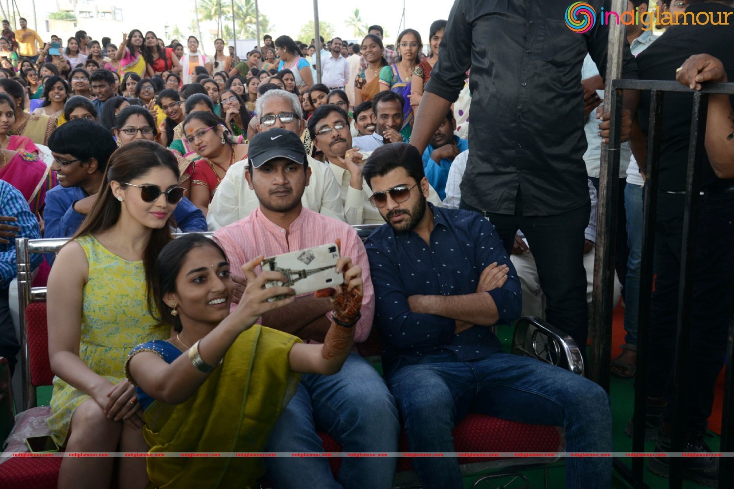 Express Raja Team At Arrora Enginering College in Ghatkesar Event hd photo