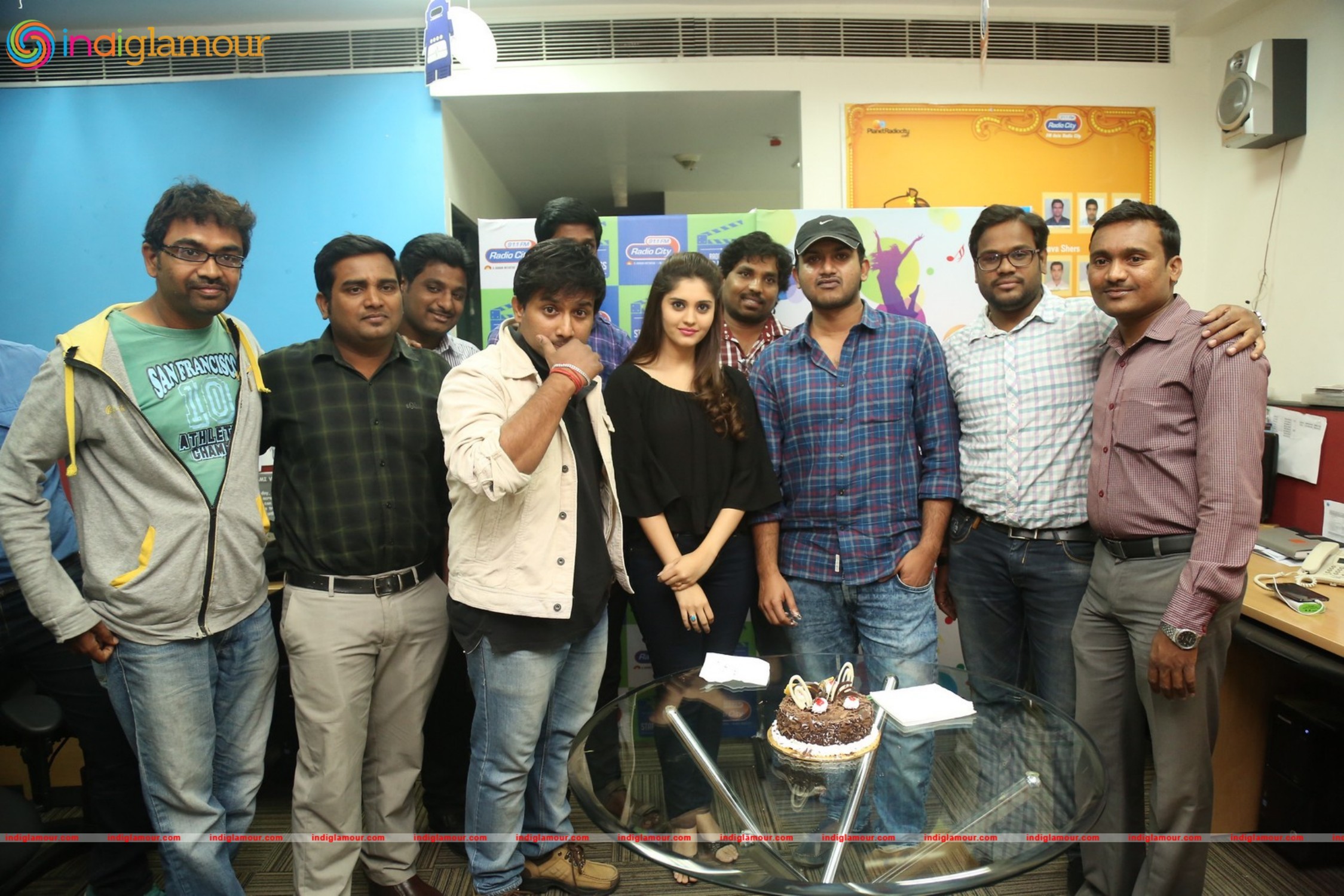 Express Raja Team at Radio City Event hd photo