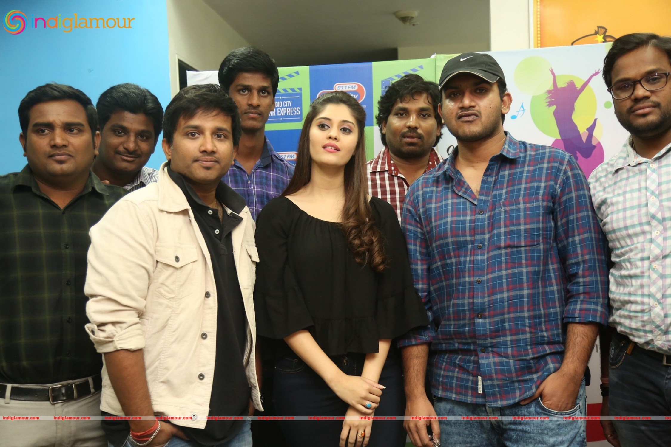 Express Raja Team at Radio City Event hd photo