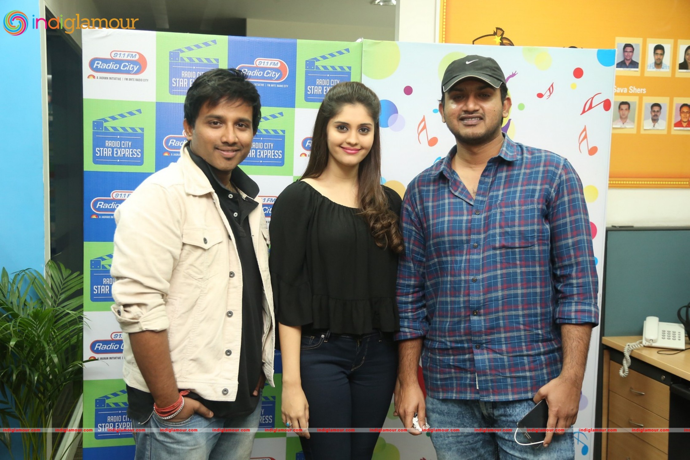 Express Raja Team at Radio City Event hd photo
