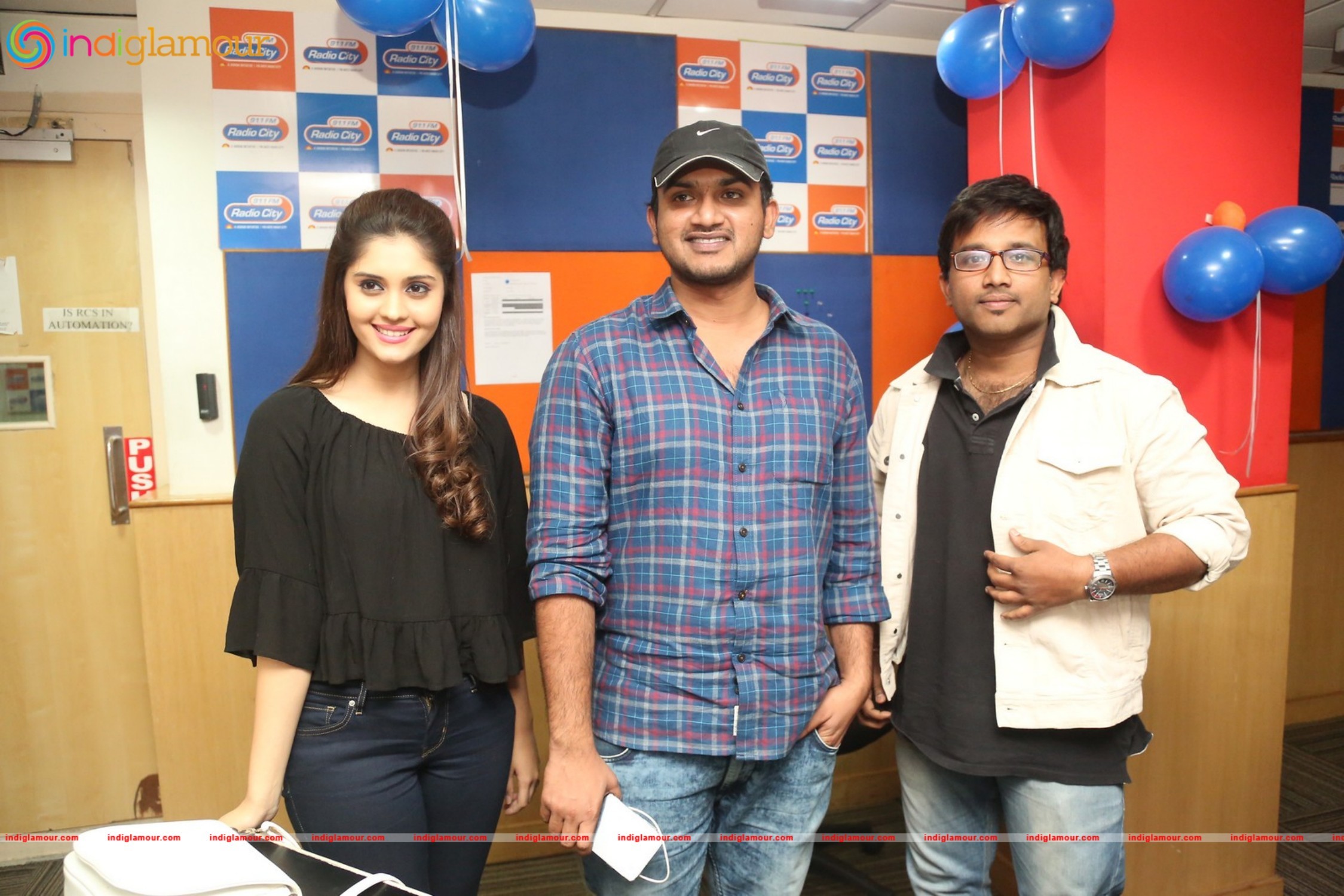 Express Raja Team at Radio City Event hd photo