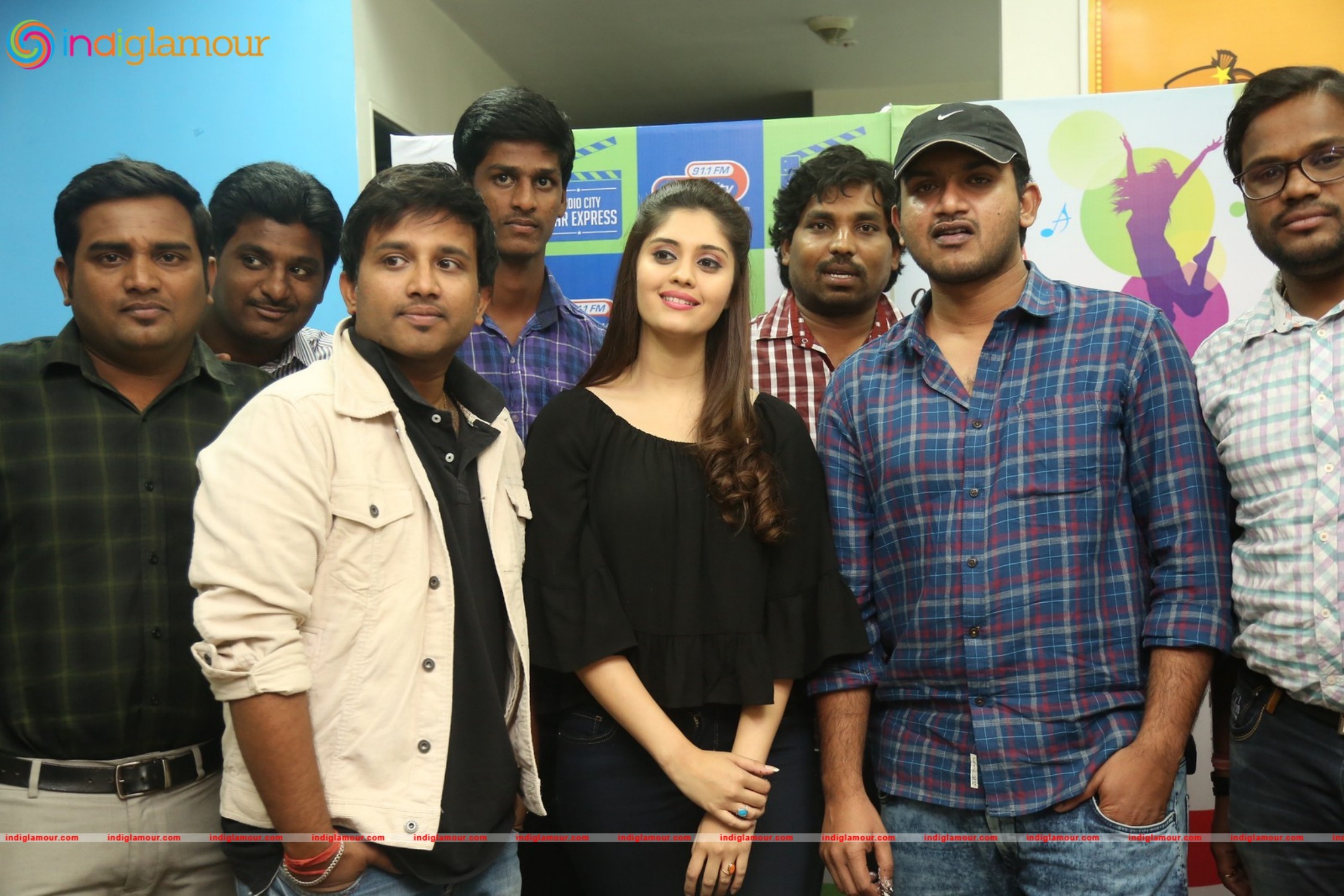 Express Raja Team at Radio City Event hd photo