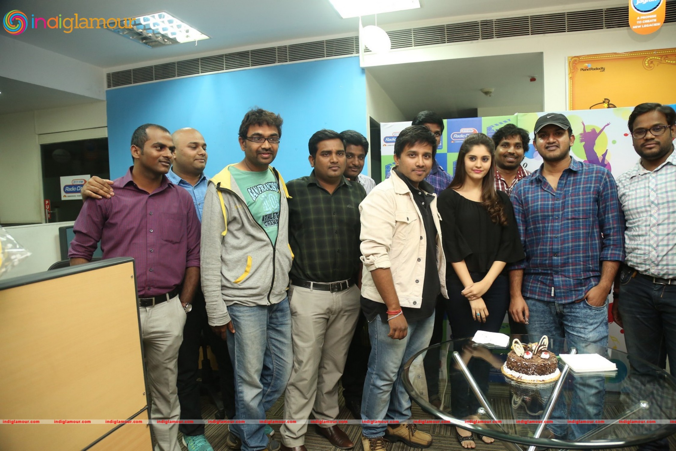 Express Raja Team at Radio City Event hd photo