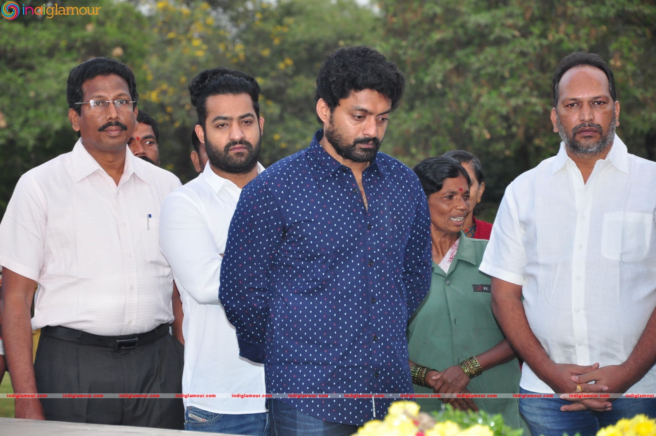 NTR 20th Vardhanthi Stills At NTR Ghat Event hd photo
