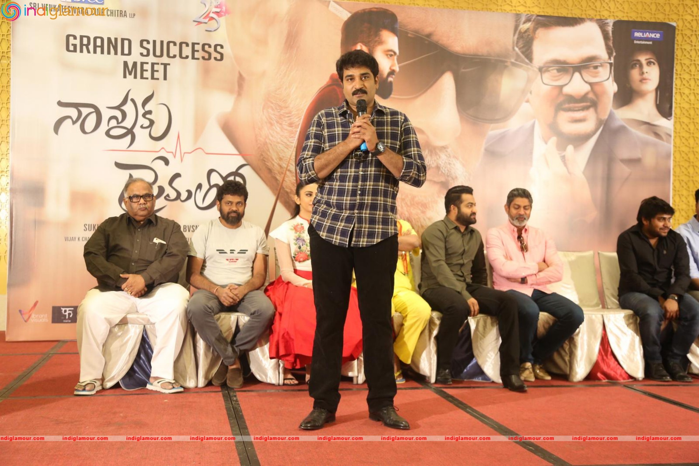 Nannaku Prematho Success Meet Event hd photo