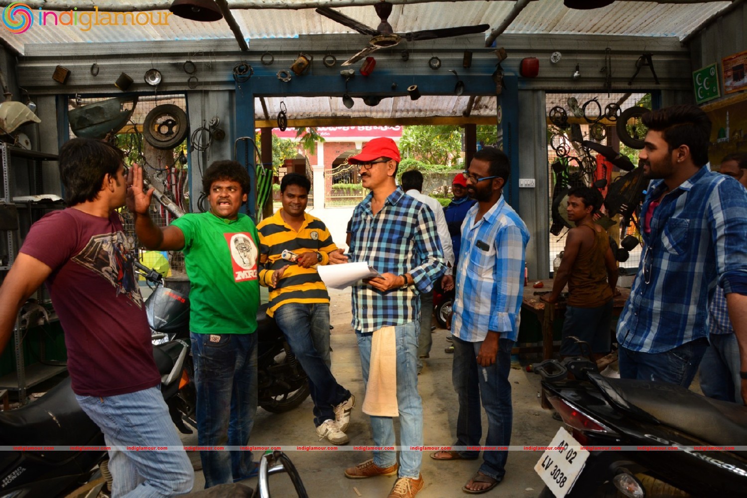 Speedunnodu Working Stills Event hd photo