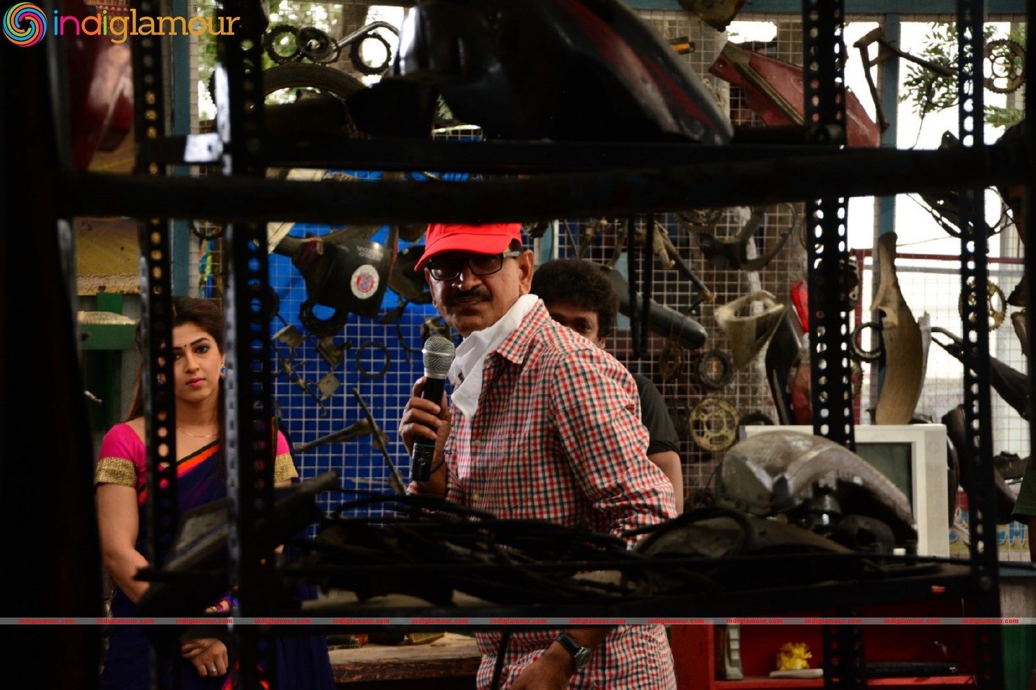 Speedunnodu Working Stills Event hd photo