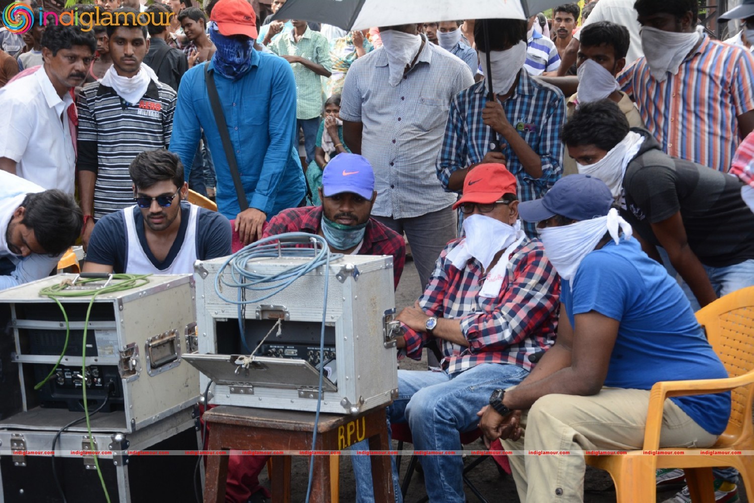 Speedunnodu Working Stills Event hd photo