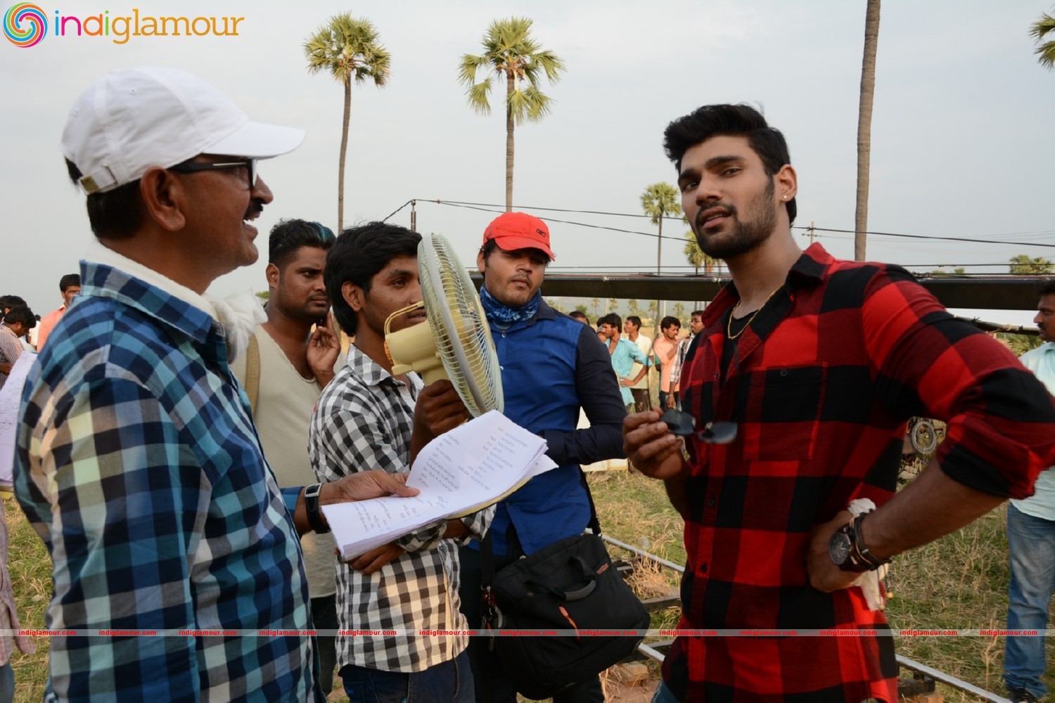 Speedunnodu Working Stills Event hd photo