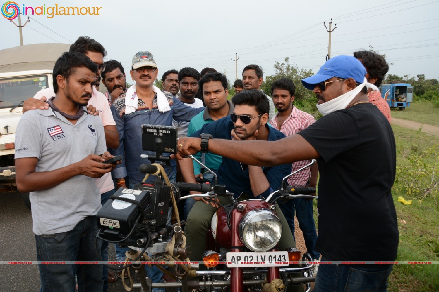 Speedunnodu Working Stills Event hd photo