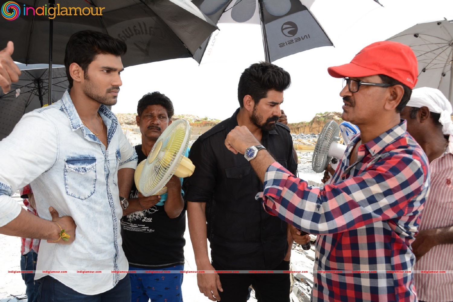 Speedunnodu Working Stills Event hd photo
