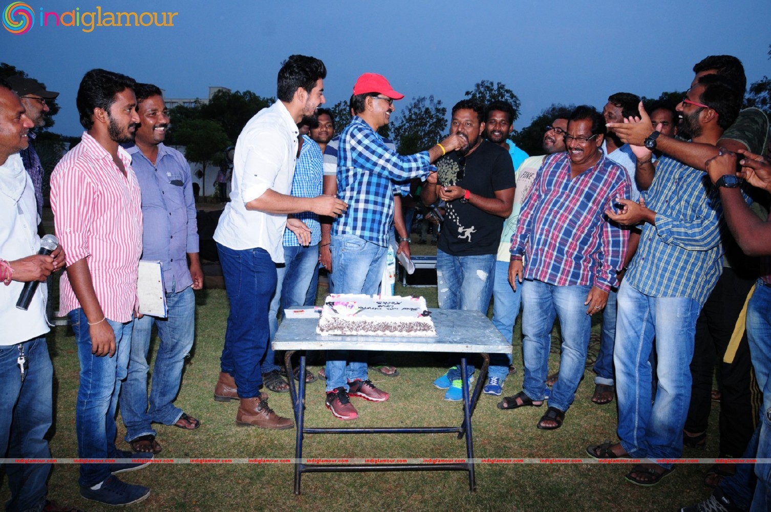Speedunnodu Working Stills Event hd photo