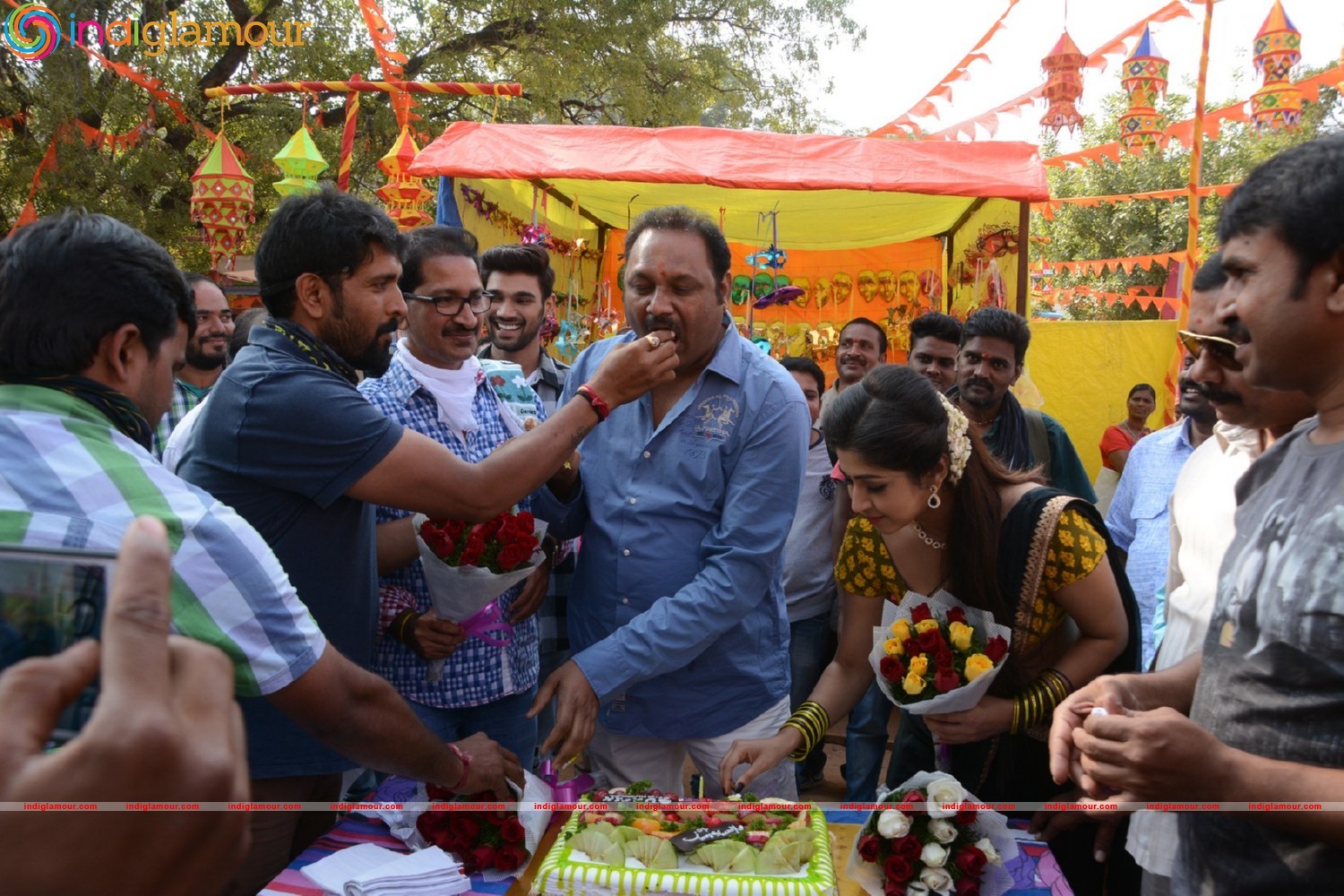 Speedunnodu Working Stills Event hd photo