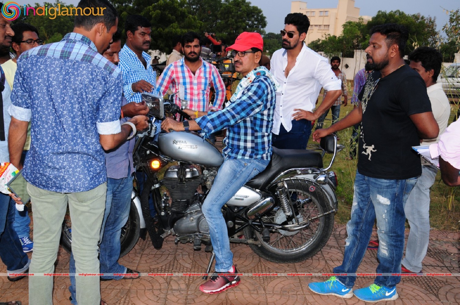 Speedunnodu Working Stills Event hd photo