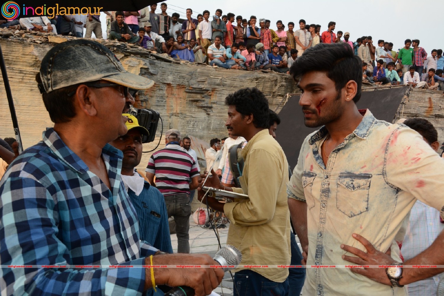 Speedunnodu Working Stills Event hd photo
