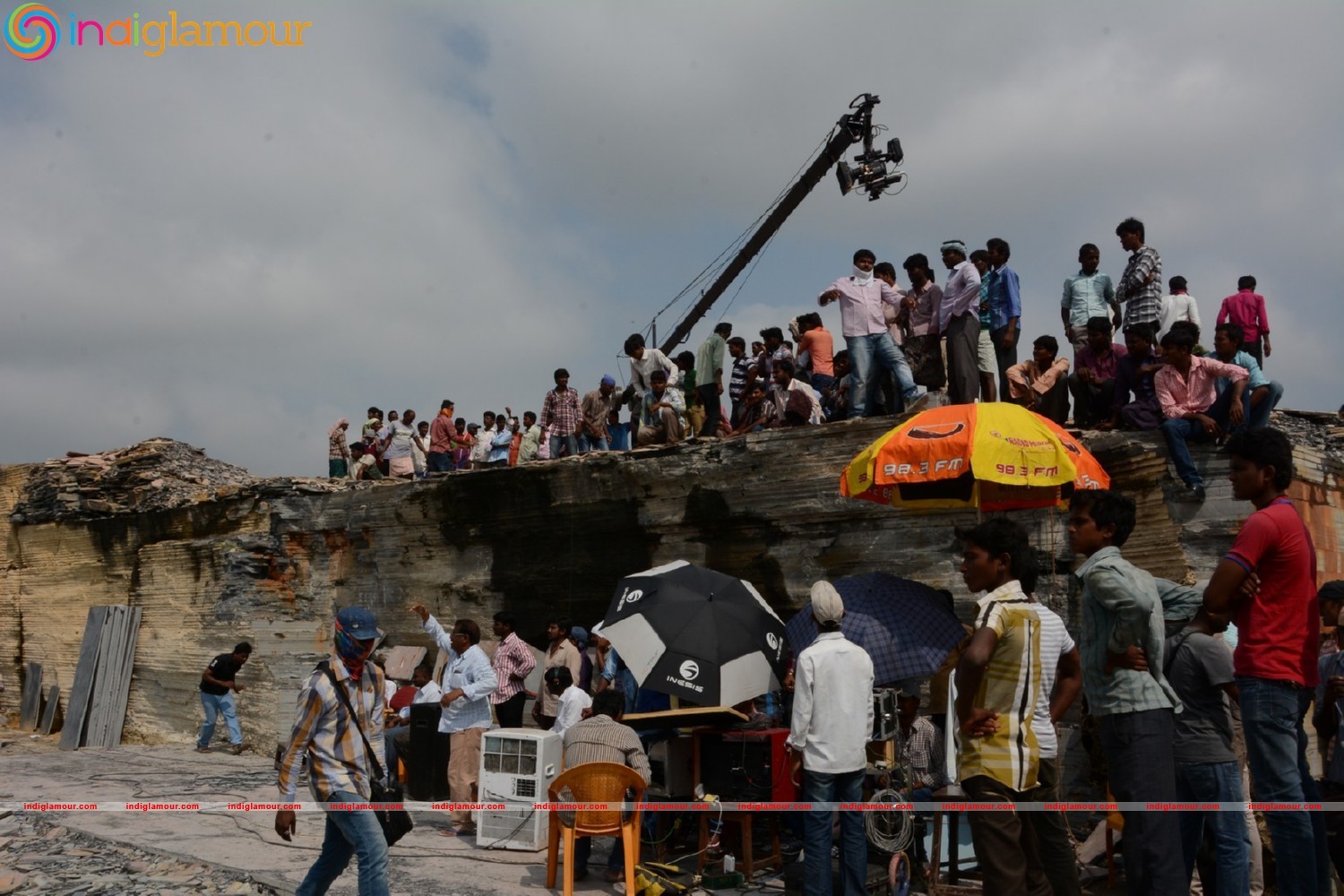 Speedunnodu Working Stills Event hd photo
