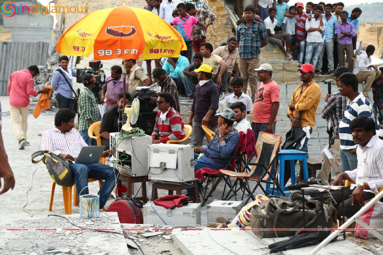Speedunnodu Working Stills Event hd photo