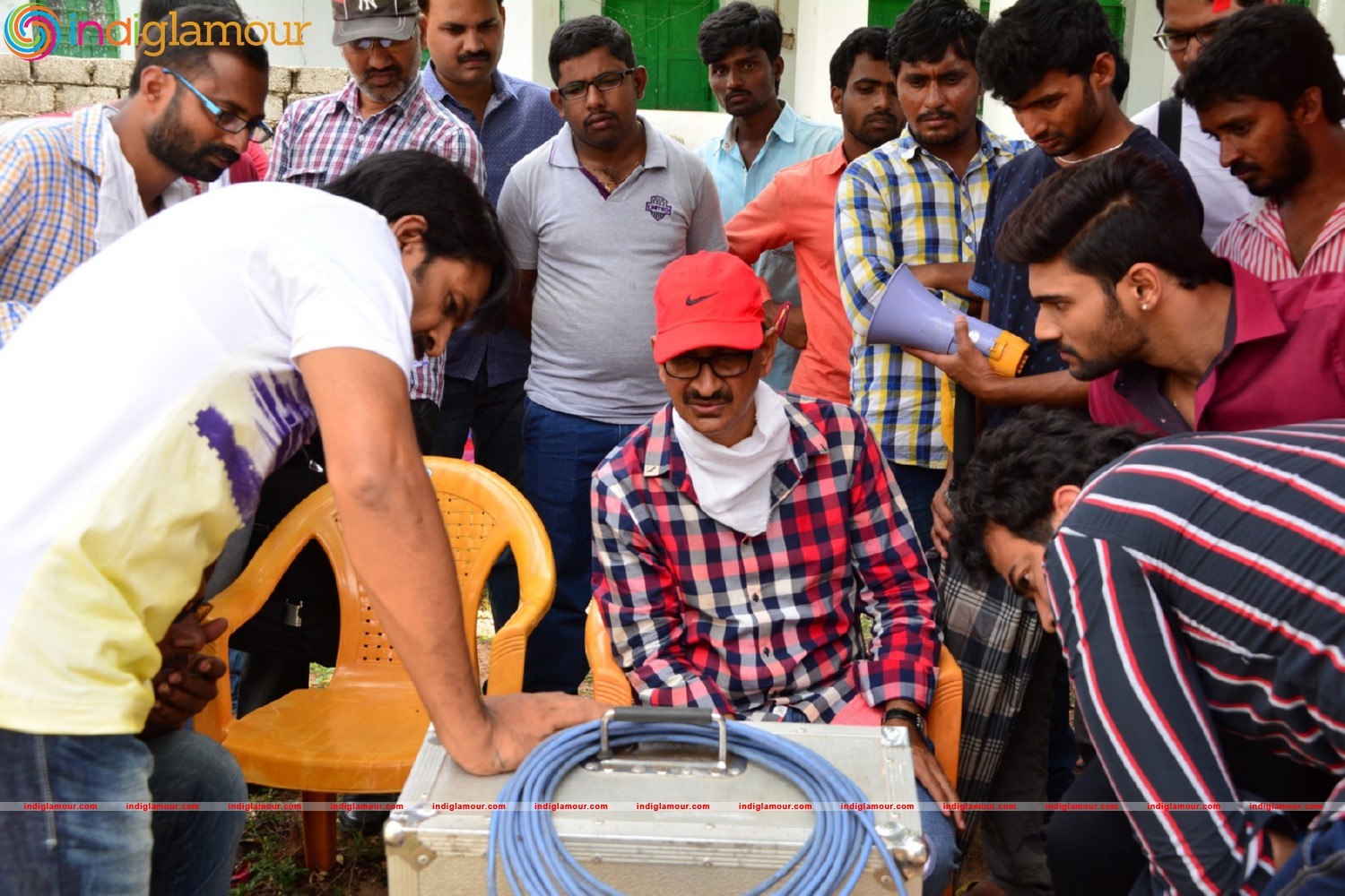 Speedunnodu Working Stills Event hd photo