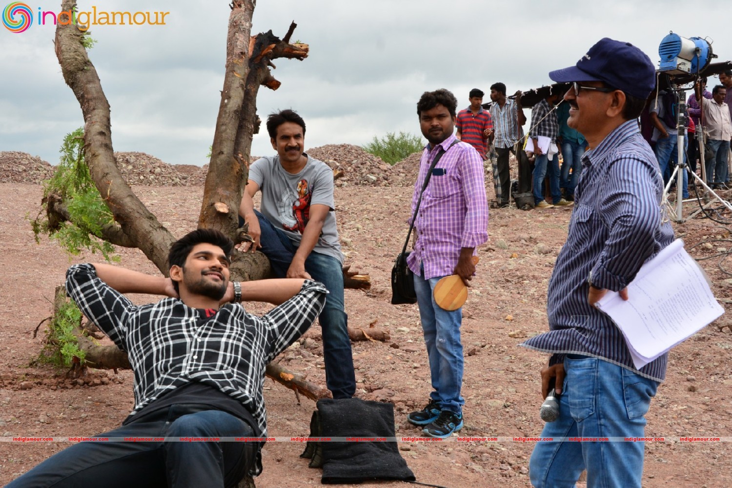 Speedunnodu Working Stills Event hd photo