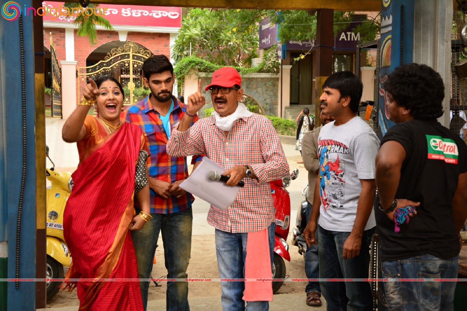 Speedunnodu Working Stills Event hd photo