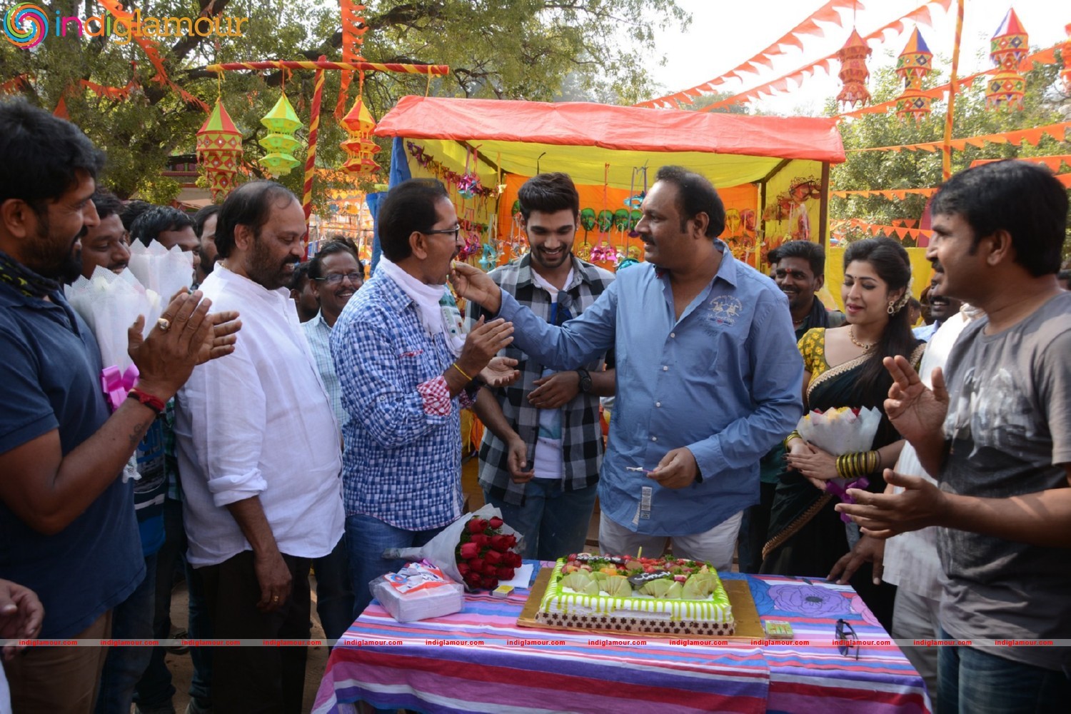 Speedunnodu Working Stills Event hd photo