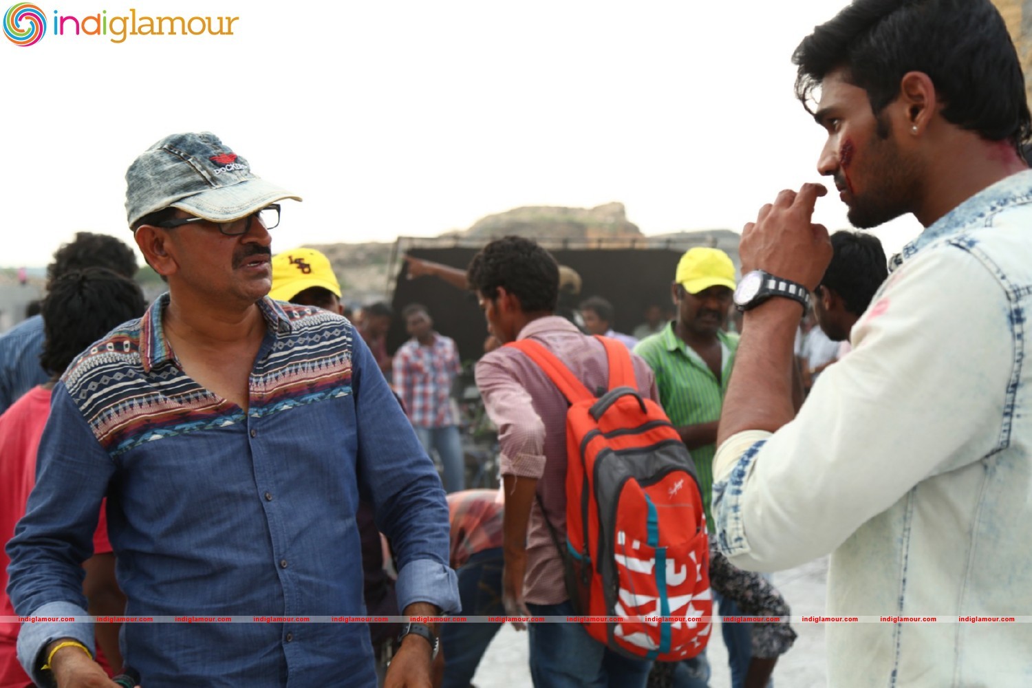 Speedunnodu Working Stills Event hd photo