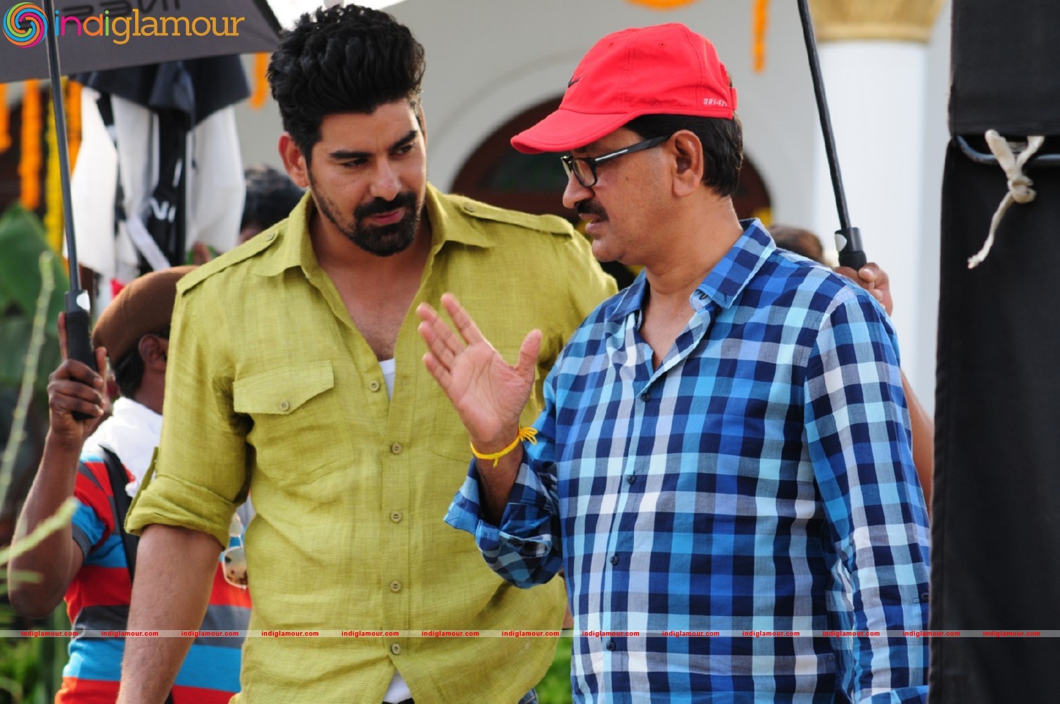 Speedunnodu Working Stills Event hd photo