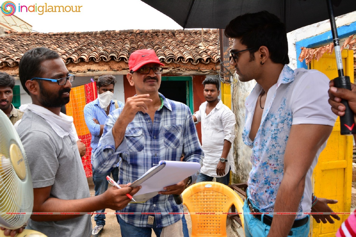 Speedunnodu Working Stills Event hd photo