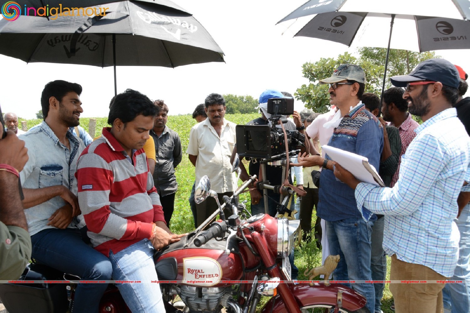 Speedunnodu Working Stills Event hd photo