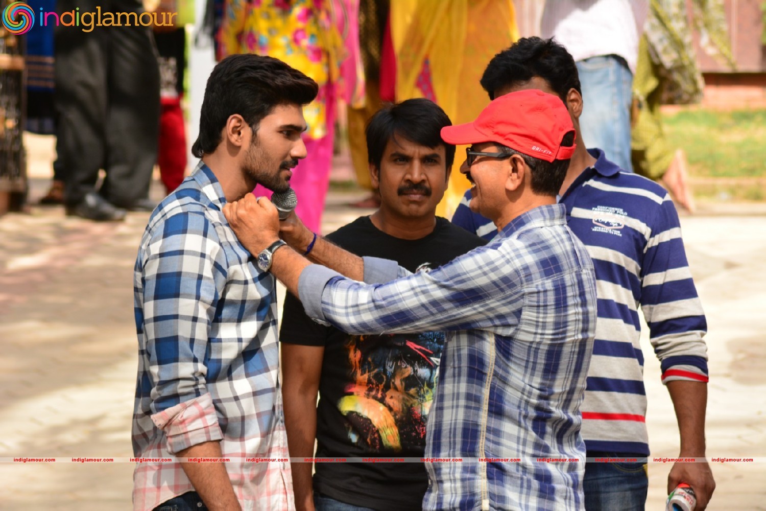 Speedunnodu Working Stills Event hd photo