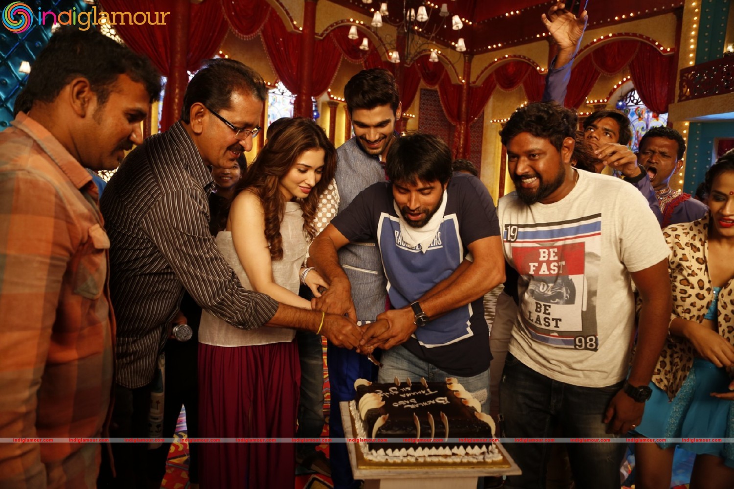 Speedunnodu Working Stills Event hd photo