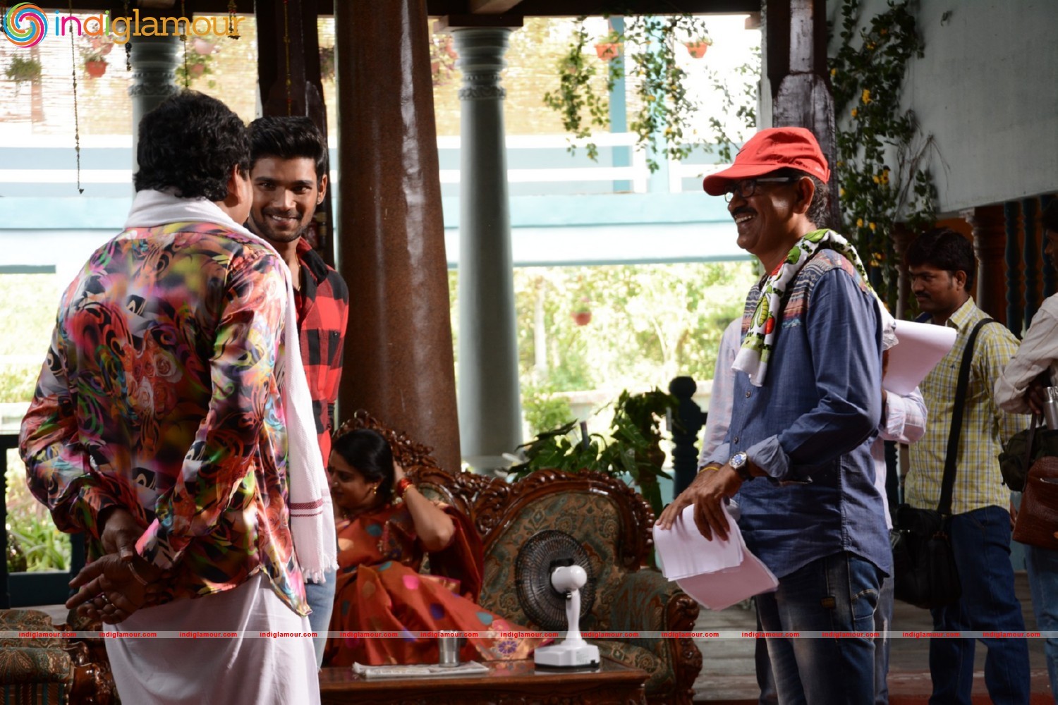 Speedunnodu Working Stills Event hd photo