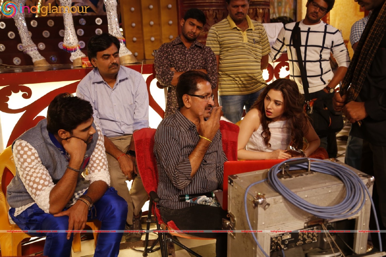 Speedunnodu Working Stills Event hd photo