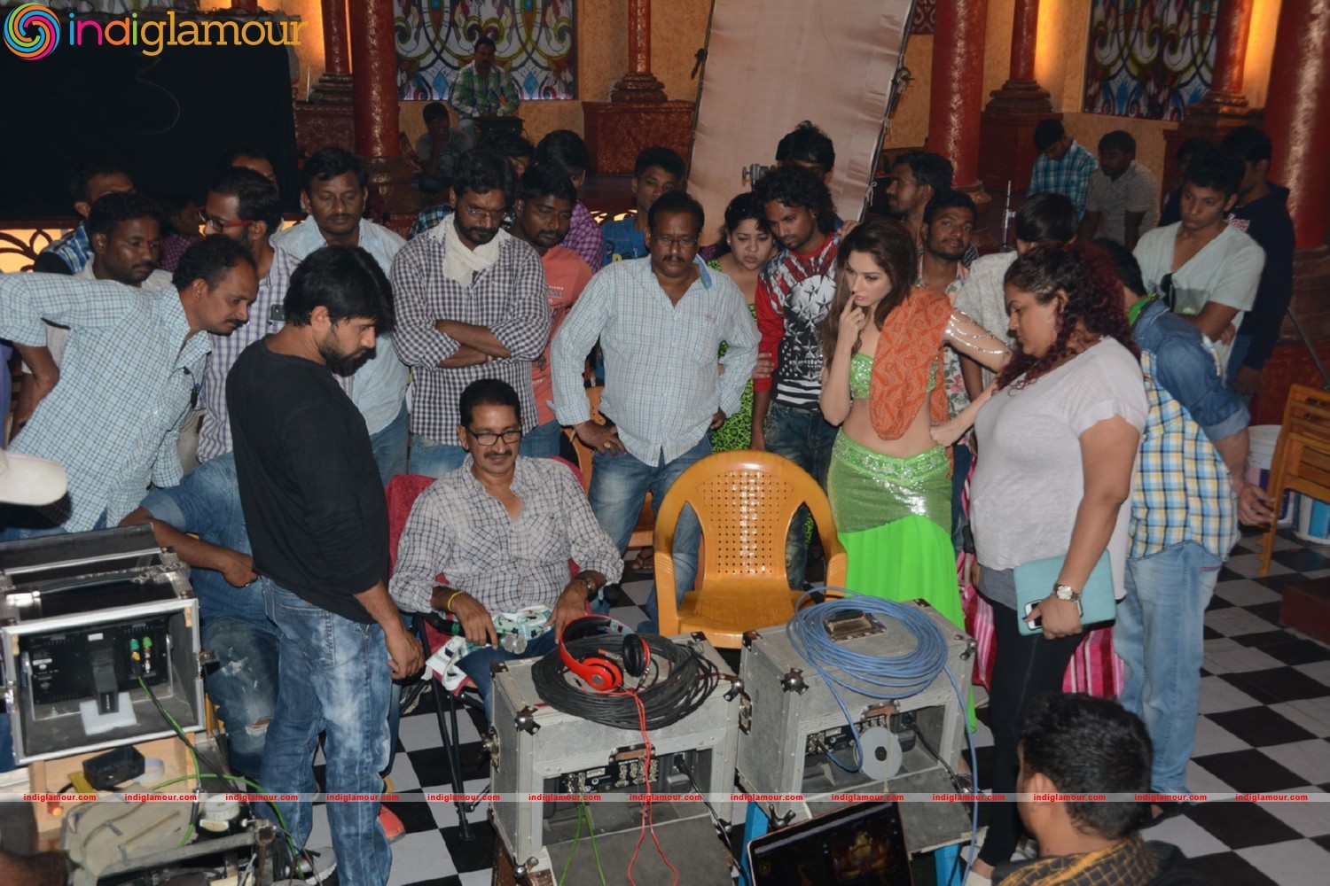 Speedunnodu Working Stills Event hd photo