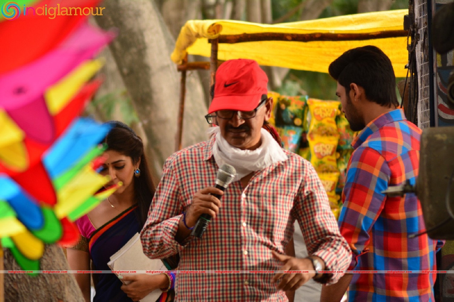 Speedunnodu Working Stills Event hd photo