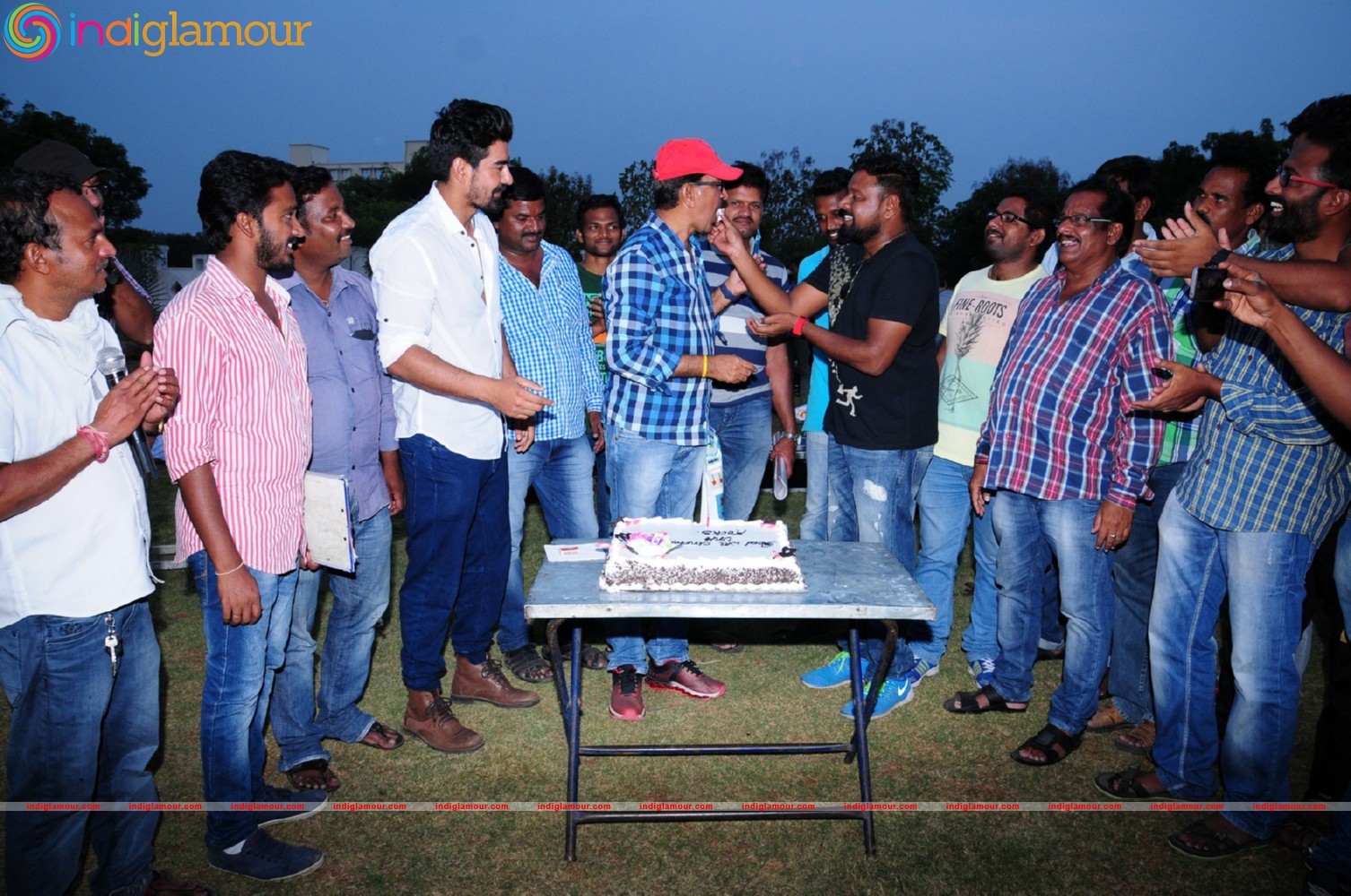 Speedunnodu Working Stills Event hd photo