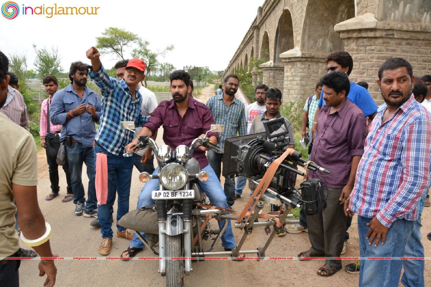 Speedunnodu Working Stills Event hd photo