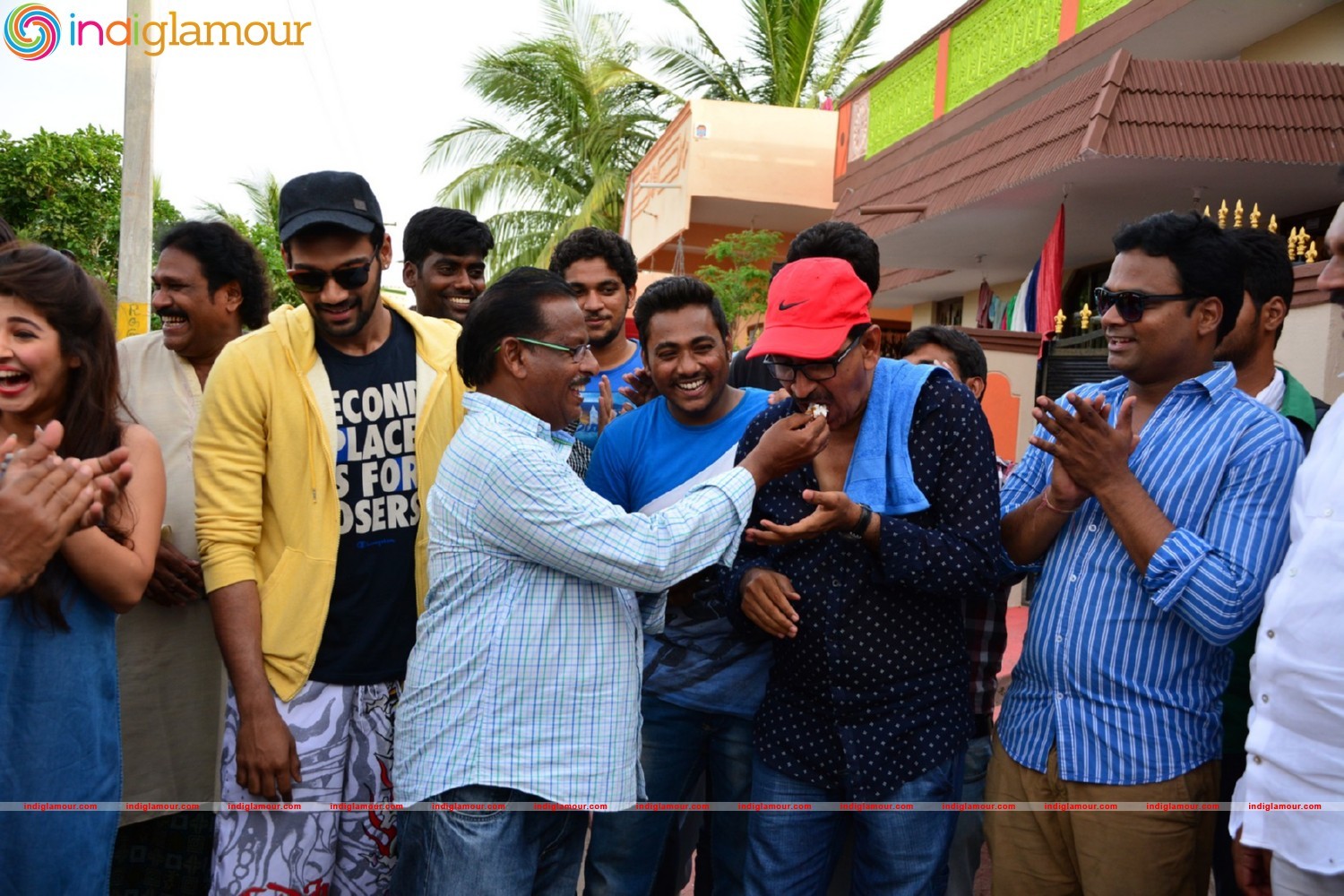 Speedunnodu Working Stills Event hd photo