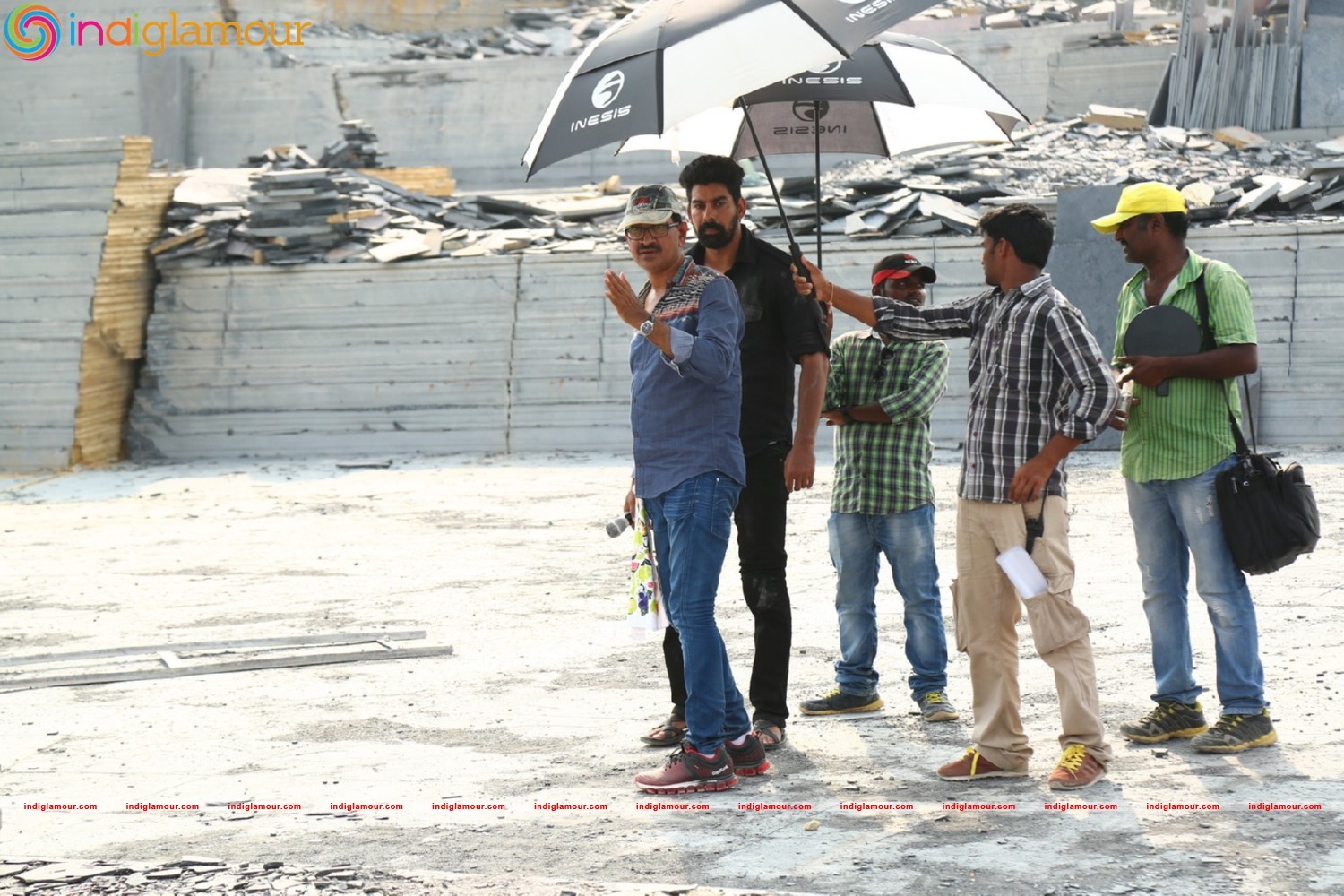 Speedunnodu Working Stills Event hd photo
