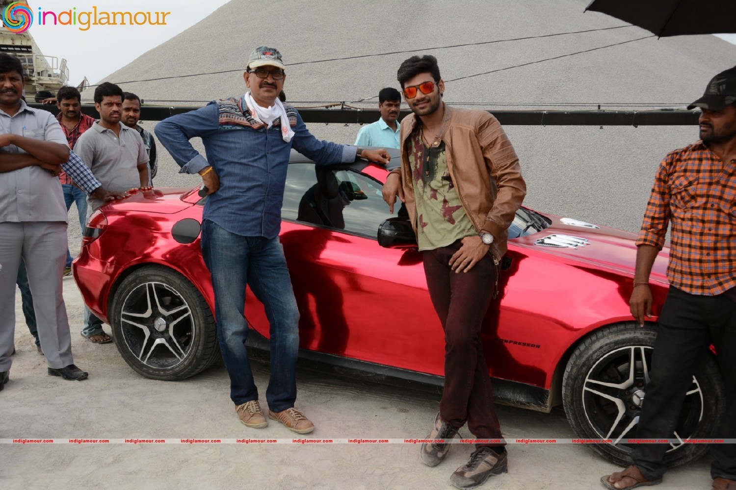 Speedunnodu Working Stills Event hd photo