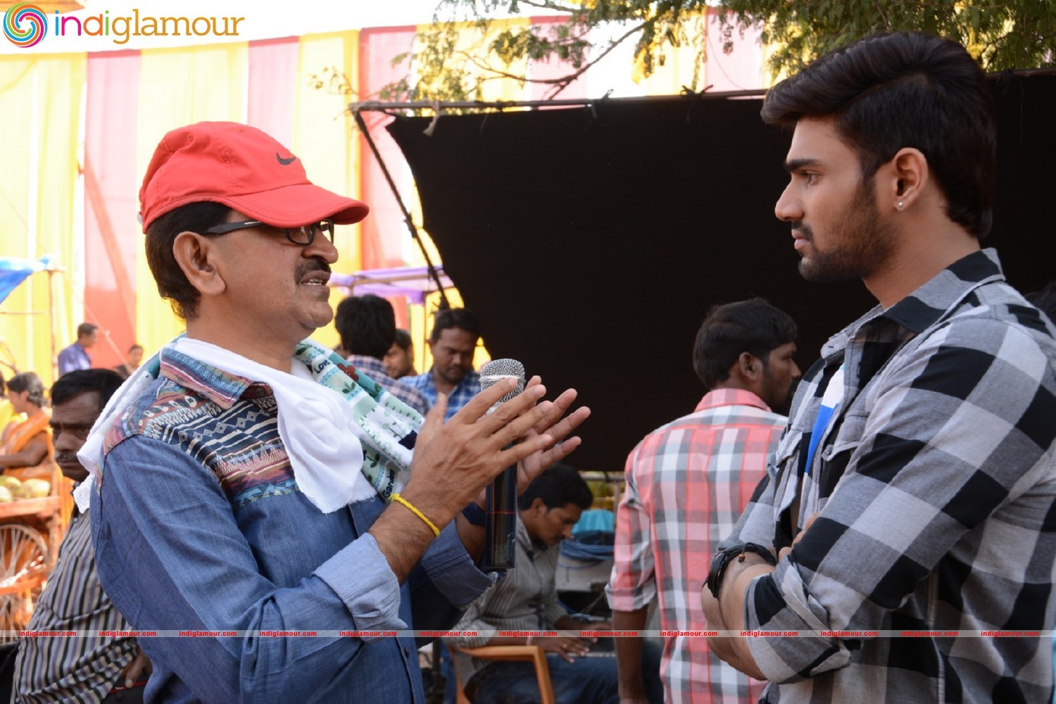 Speedunnodu Working Stills Event hd photo