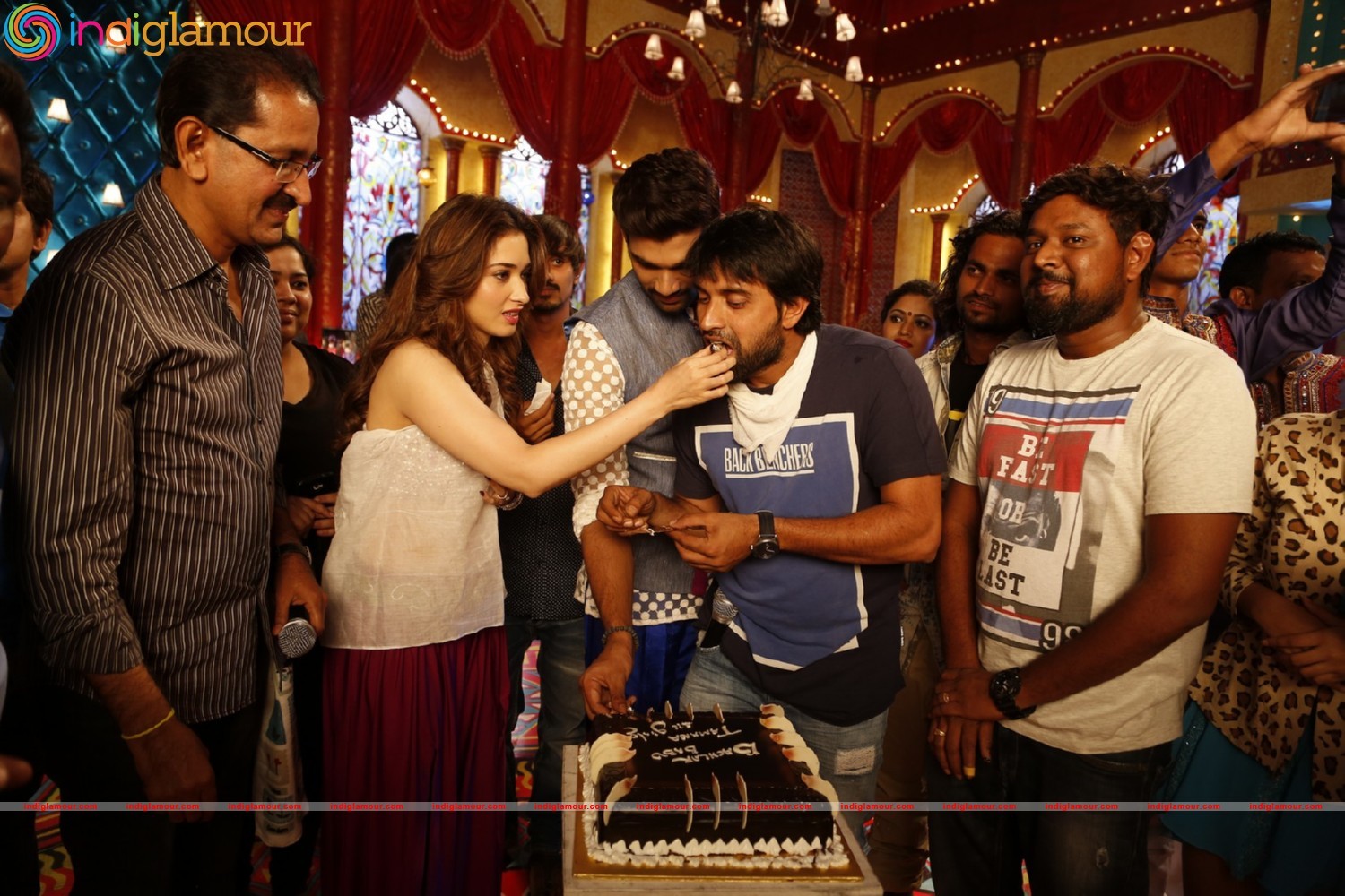 Speedunnodu Working Stills Event hd photo