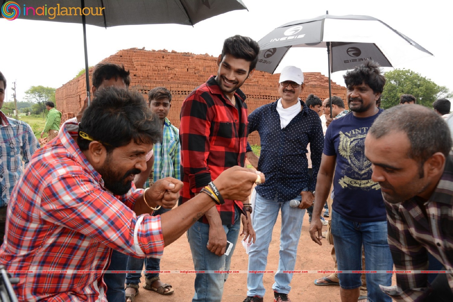 Speedunnodu Working Stills Event hd photo