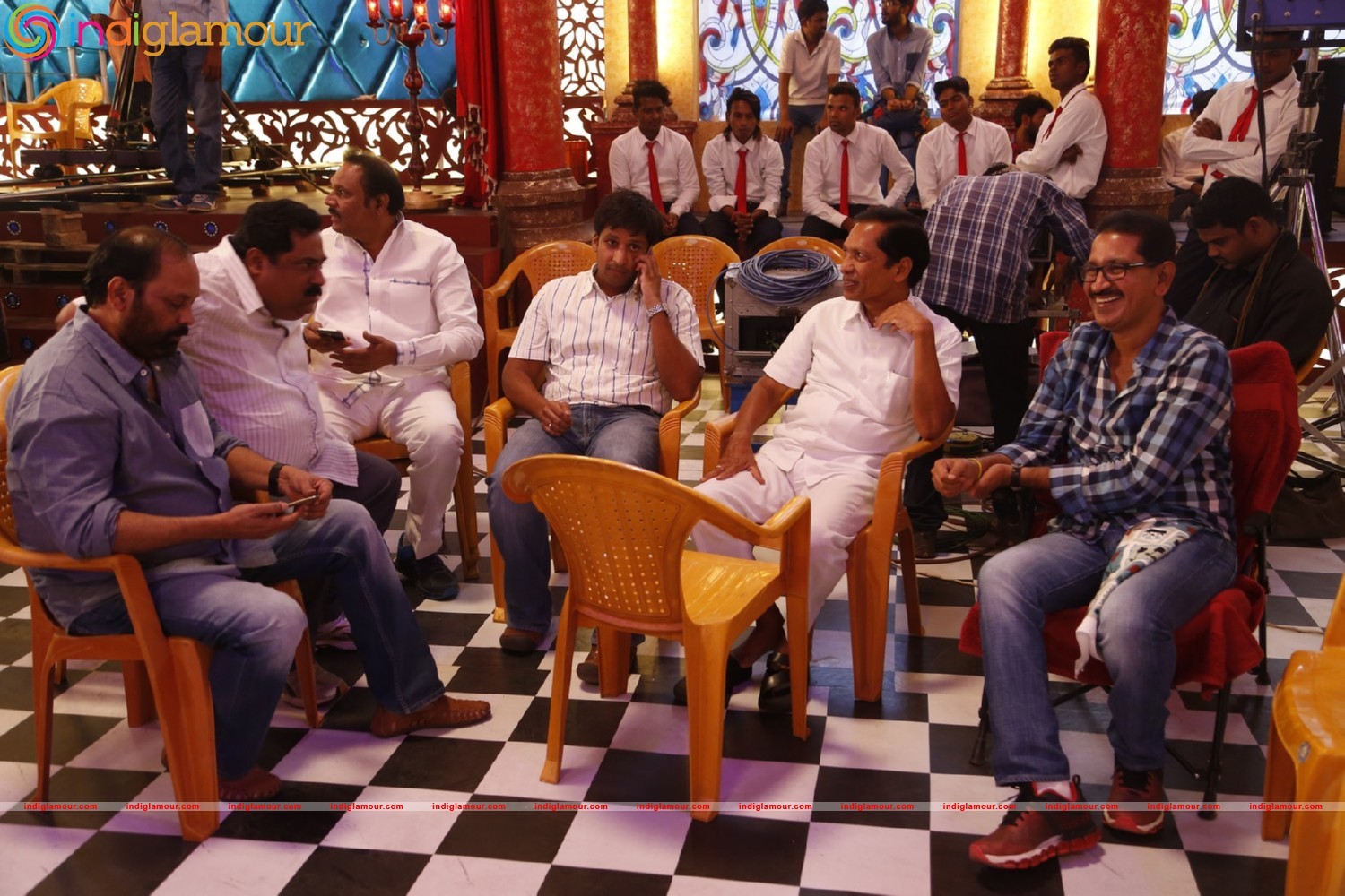Speedunnodu Working Stills Event hd photo