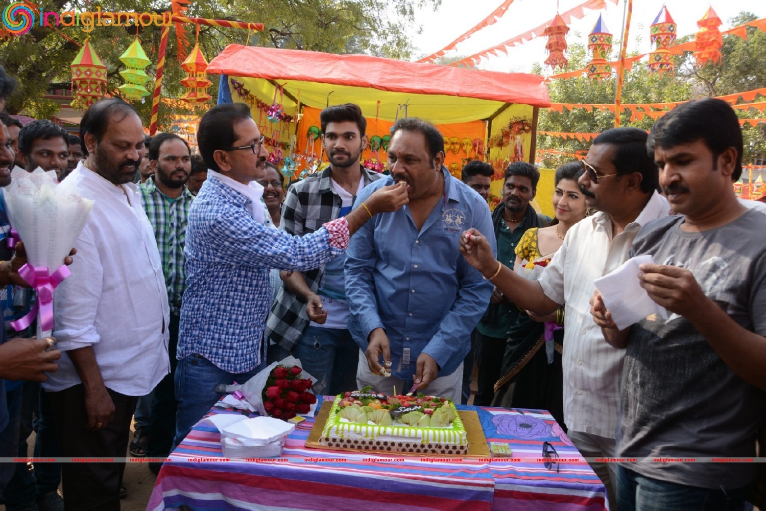 Speedunnodu Working Stills Event hd photo
