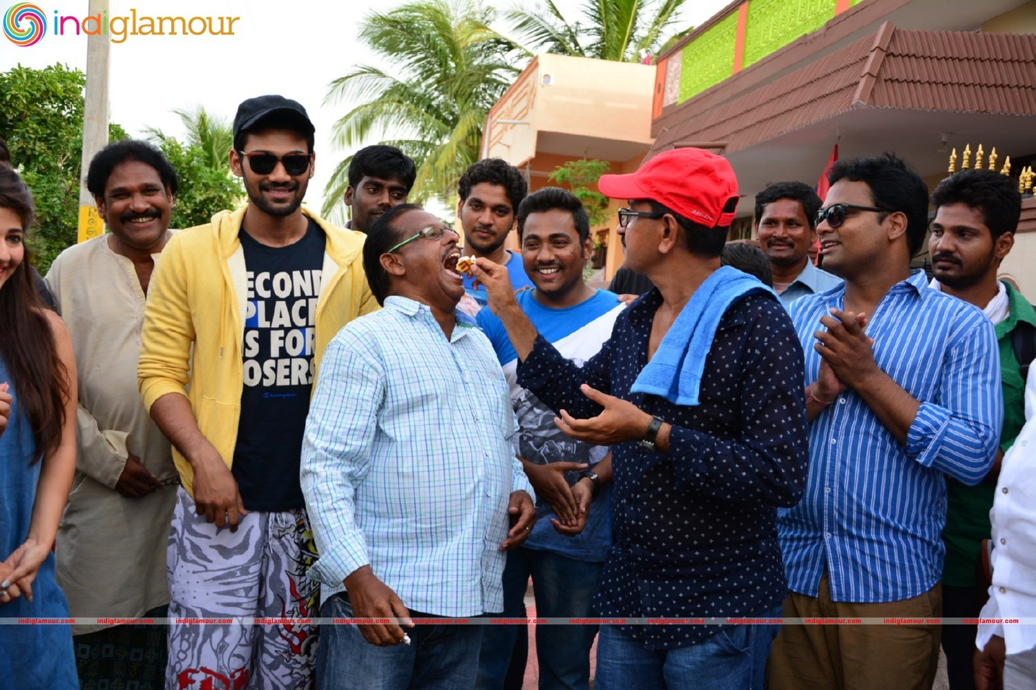 Speedunnodu Working Stills Event hd photo