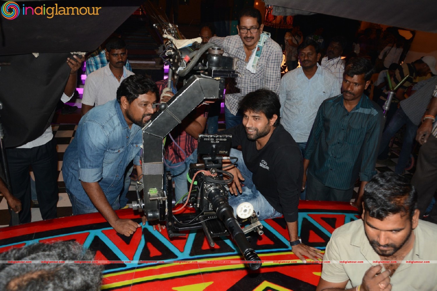 Speedunnodu Working Stills Event hd photo